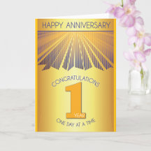 Year 1   Sober Anniversary Gifts – Recovery & AA