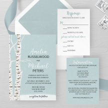 Birch Tree Winter Wedding Collection