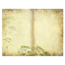 Wild Herbs Garden Journal Pages