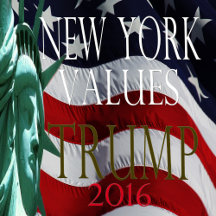 New York Values TRUMP 2016