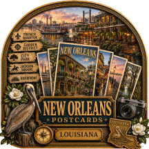 New Orleans Louisiana Postcards/Gifts