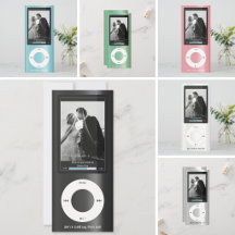 2000s Music Player Wedding Invitations