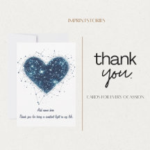 Personalized thank you cards for every ocassion ❤️