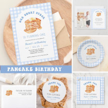 Boy Pancake Breakfast Birthday Party