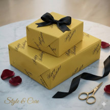 Personalized Wrapping Paper for Special Gifts