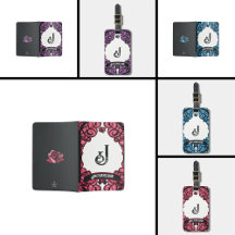 Gated Rose Passport Holders & Luggage Tags