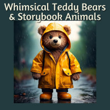 Whimsical Teddy Bears & Storybook Animals