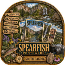 Spearfish South Dakota Postcards/Gifts