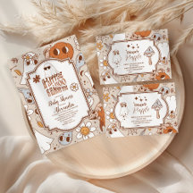 Groovy Halloween Little Boo Baby Shower