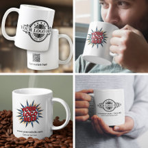 Zazzle For Business - Logo Upload Mugs