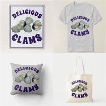 Rhode Island Clams Design Collection