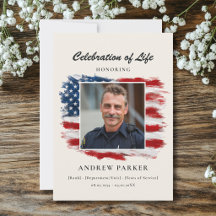 Patriotic Celebration of Life Memorial Collection