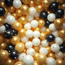 Black and Gold Wedding Anniversary 