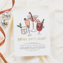 Christmas - Holiday Party Invitations