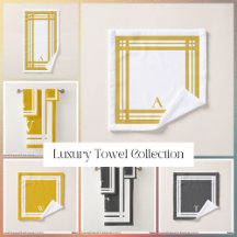 GoldenOm Luxury Towel Collection