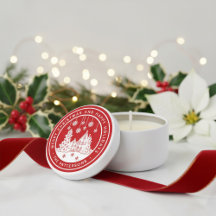 Christmas Candle Favors & Gifts