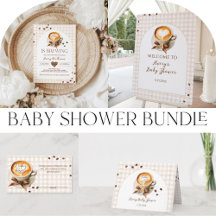 Baby is Brewing Coffee Bean Theme Baby Shower