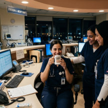 The Night Shift Nurse: Coffee & Cats Collection
