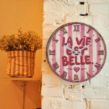 Vintage Coffee, Kitchen, Coastal, Farmhouse Clocks