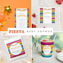 Mexican Papel Picado Baby Shower