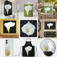 White Calla Lily Flower Backyard Garden Photo