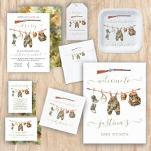 Hunting Camo Baby Shower 