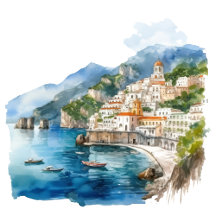 Amalfi Dreams – Italian Lemon & Coastal Art Collec
