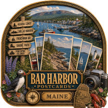 Bar Harbor Maine Postcards/Gifts