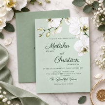  Sage Green Wedding Orchid 