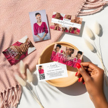 Elegant Script & Monogram Logo Business Brand