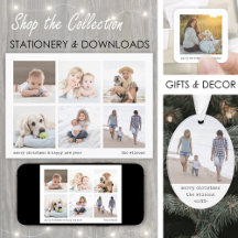 Modern Minimalist Christmas • Simple Black & White