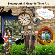 Steampunk & Graphic Time Art