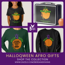 HALLOQWEEN Christian Halloween Afro Queen Gifts