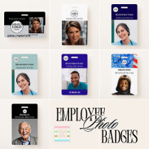 Employee Photo ID Badges 