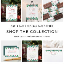Santa Baby Christmas Baby Shower
