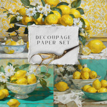Luxury Decoupage Wrapping Paper Sheet Sets