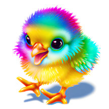 Colorful Baby Chicken Collection