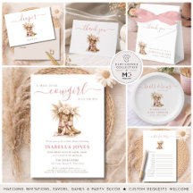 A Little Cowgirl - Western Boots, Bows & Bottles 