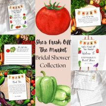 She's Fresh Off The Market Bridal Shower