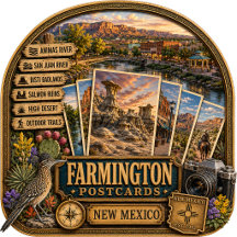 Farmington New Mexico Postcards/Gifts