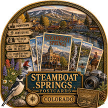 Steamboat Springs Colorado Postcards/Gifts