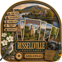 Russellville Arkansas Postcards/Gifts