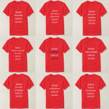 Make Food And Beverage Great Again Shirts