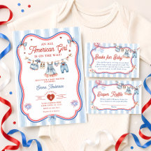 All American Girl Baby Shower Collection