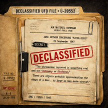UFO - Declassified