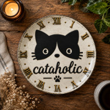 Funny Rustic Cat Lover Paper Plates Collection