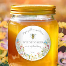 Bee, Beeswax, & Honey Themed Product Labels
