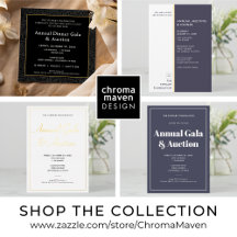 Elegant Business and Corporate Event Invitations