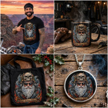 Bad Santa Biker Christmas Collection - Badass Bike