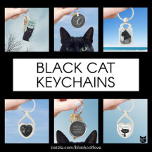 Black Cat Keychains